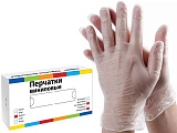 Перчатки виниловые